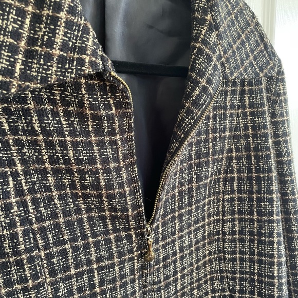 Tweed-like Full-Zip Jacket - Picture 2 of 2